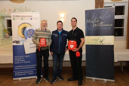 Mit Herrn Schmitt, haben wir eine unglaublich wichtige Investition in unsere Gemeinschaft beigetragen❤️

Umso mehr hat es uns gefreut, dass so viele interessierte Menschen gekommen sind, um sich zu informieren und Verantwortung zu übernehmen.❤️

Ein riesengroßes DANKE an jeden Einzelnen von euch. Wer sich als Ersthelfer interessiert und engagiert, kann im Ernstfall Leben retten und genau das verdient größten Respekt. 🚑

Gemeinsam machen wir unser Dorf ein Stück sicherer.❤️